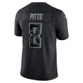 My Store A.Falcons #8 Kyle Pitts Sr. Player Black RFLCTV Limited Stitched Jerseys
