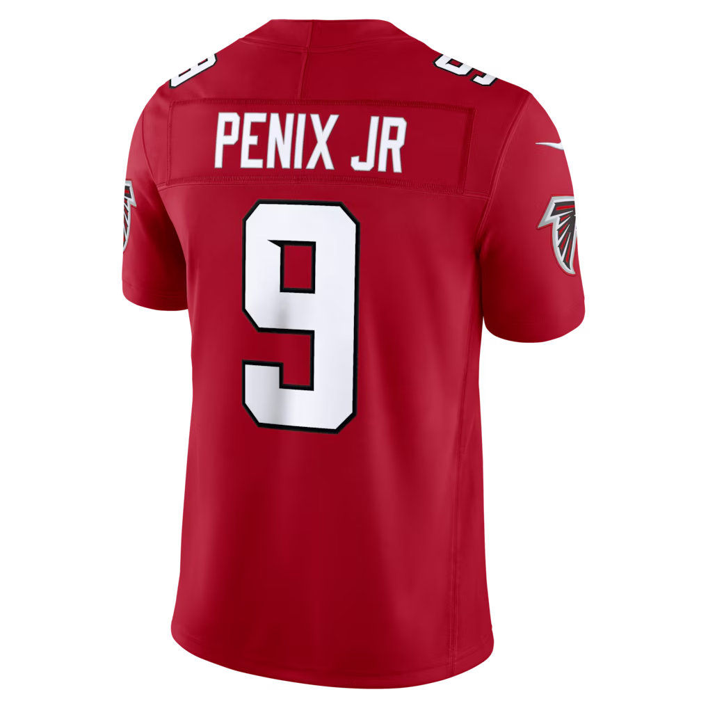 My Store A.tlanta Falcons #9 Michael Penix Jr. Red Team Vapor F.U.S.E. Stitched Limited Jerseys