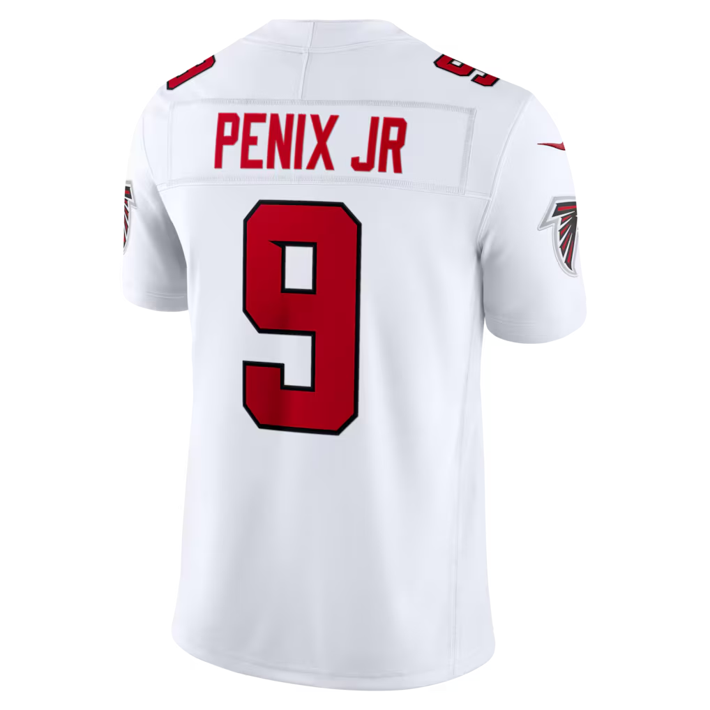 My Store A.tlanta Falcons #9 Michael Penix Jr. White Vapor F.U.S.E. Stitched Limited Jerseys