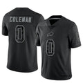 My Store B.Bills #0 Keon Coleman Player Black RFLCTV Limited Stitched Jerseys