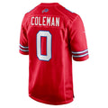My Store B.Bills #0 Keon Coleman Player Red Home Game Stitched Jerseys