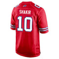 My Store B.Bills #10 Khalil Shakir Player Red Home Game Stitched Jerseys