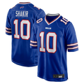 My Store B.Bills #10  Khalil Shakir Royal Game Stitched Jerseys