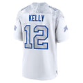 My Store B.Bills #12 Jim Kelly Player White Rivalries Collection Game Football Jerseys