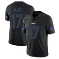 My Store B.Bills #17 Josh Allen Player Black Impact Limited Home Game Stitched Jerseys