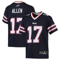 My Store B.Bills #17 Josh Allen Player Navy Inverted  Home Game Stitched Jerseys