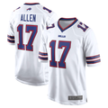 My Store B.Bills #17 Josh Allen White White Game Player Stitched Jerseys