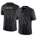 My Store B.Bills #22 Ray Davis Player Black RFLCTV Limited Stitched Jerseys