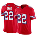 My Store B.Bills #22 Ray Davis Player Red Vapor F.U.S.E. Limited Stitched Jerseys