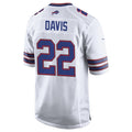 My Store B.Bills #22 Ray Davis Player White Home Game Stitched Jerseys
