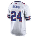 My Store B.Bills #24 Cole Bishop Player White Home Game Stitched Jerseys