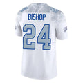 My Store B.Bills #24 Cole Bishop Player White Rivalries Collection Vapor Limited Stitched Jerseys