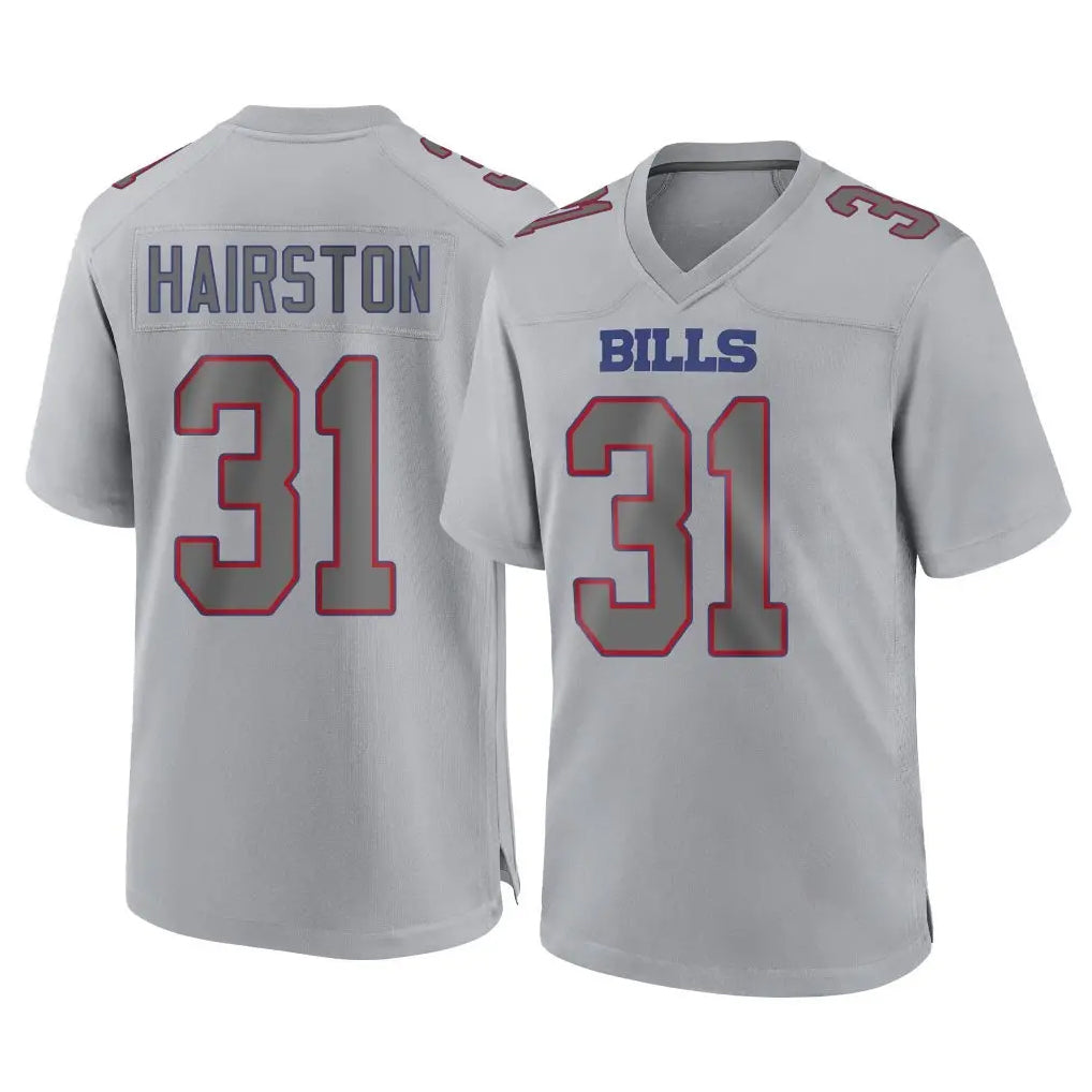 My Store B.Bills #31 Maxwell Hairston Player Gray Fashion Home Game Stitched Jerseys