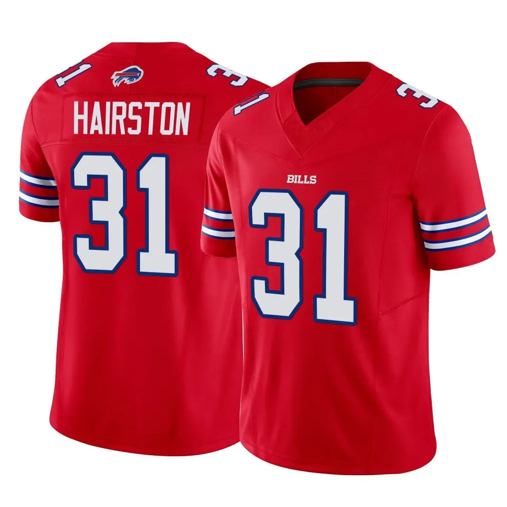 My Store B.Bills #31 Maxwell Hairston Player Red Vapor F.U.S.E. Limited Home Game Stitched Jerseys