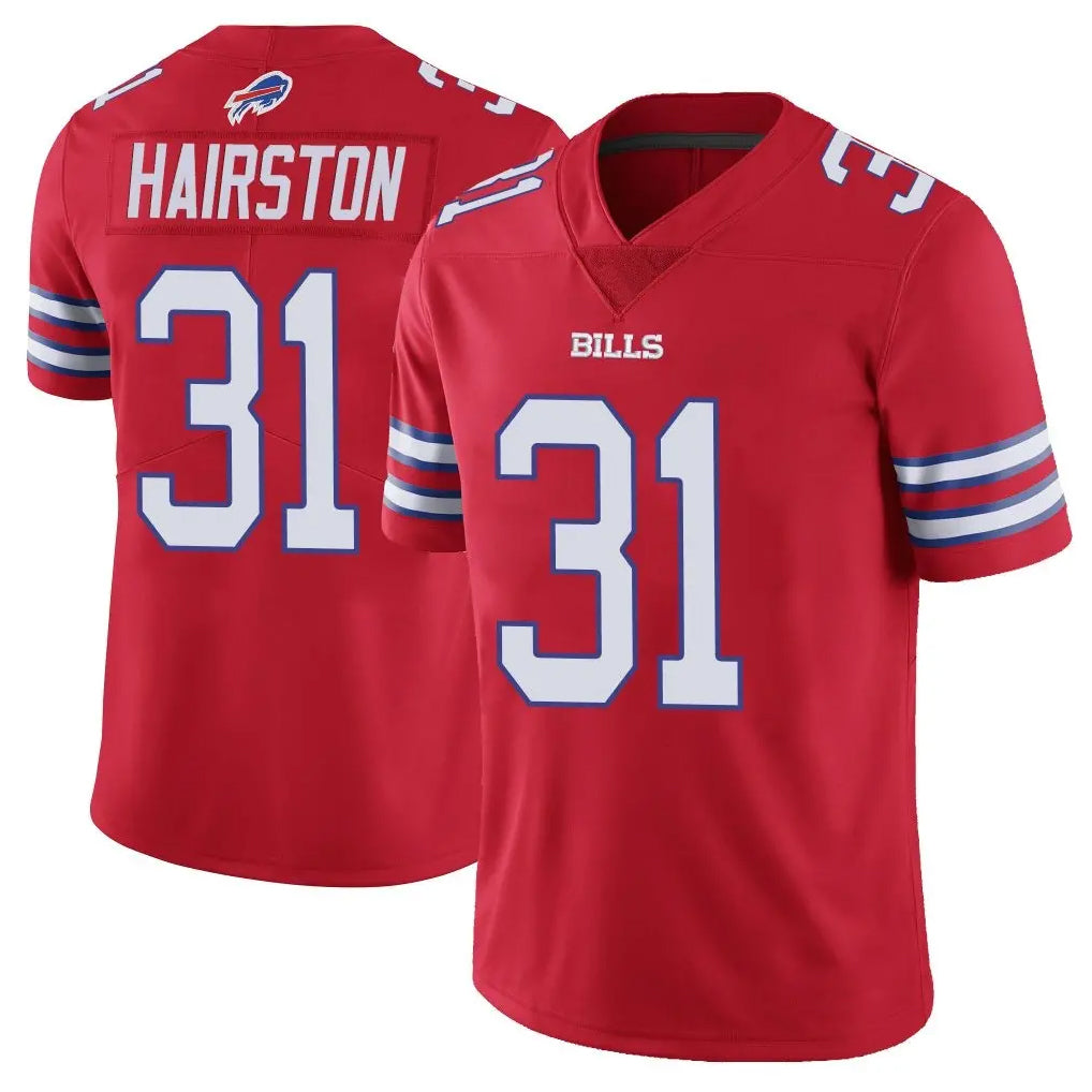 My Store B.Bills #31 Maxwell Hairston Player Red Vapor Untouchable Limited Home Game Stitched Jerseys