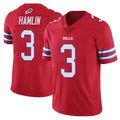 My Store B.Bills #3 Damar Hamlin Player Red Vapor Untouchable Limited Stitched Jerseys