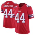 My Store B.Bills #44 Joe Andreessen Player Red Vapor Untouchable Limited Stitched Jerseys