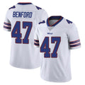 My Store B.Bills #47 Christian Benford Player White Vapor Untouchable Limited Stitched Jerseys