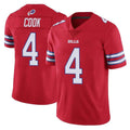 My Store B.Bills #4 James Cook III Player Red  Vapor Untouchable Limited Stitched Jerseys