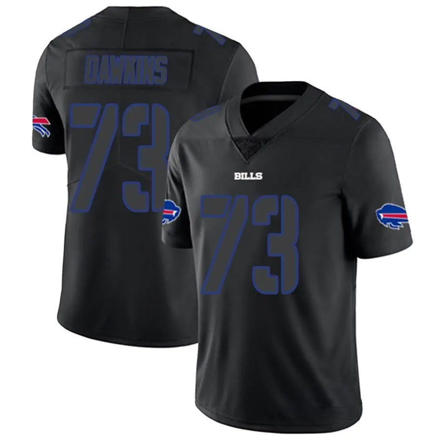 My Store B.Bills #73 Dion Dawkins Player Black Limited Stitched Jerseys