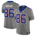 My Store B.Bills #86  Dalton Kincaid Gray Nickel City Vapor F.U.S.E. Stitched Limited Stitched Jerseys