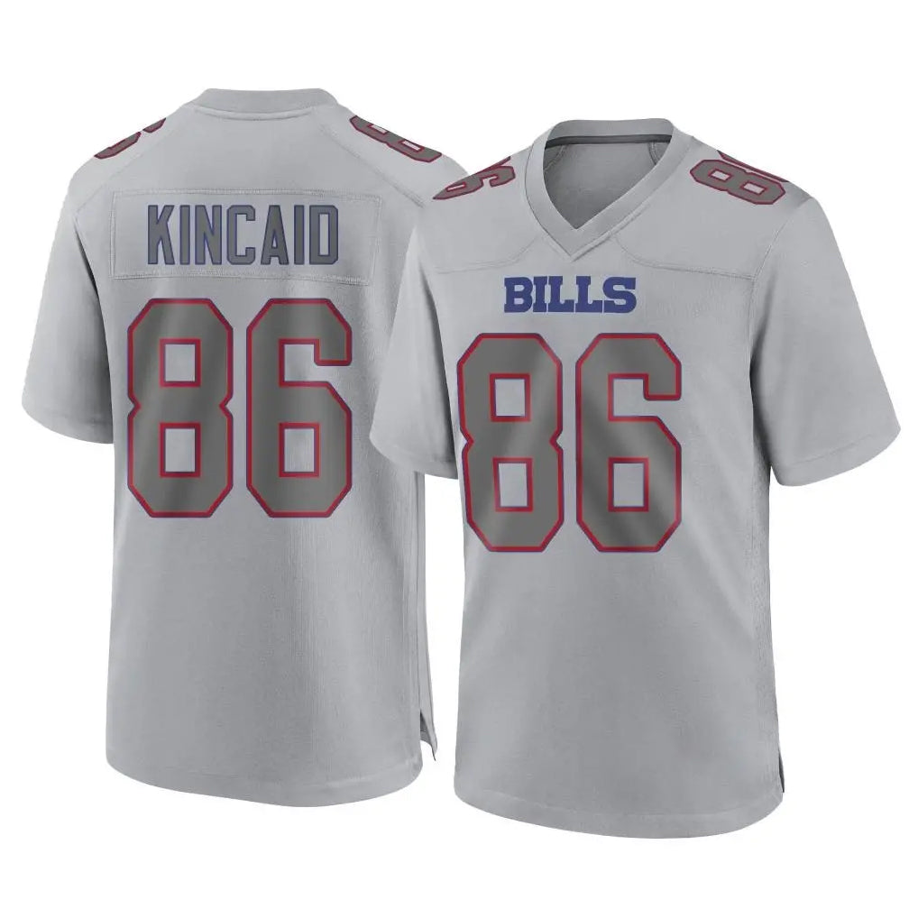 My Store B.Bills #86 Dalton Kincaid Player Gray Fashion Home Game Stitched Jerseys