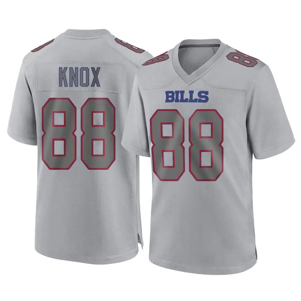 My Store B.Bills #88 Dawson Knox Player Gray Fashion Home Game Stitched Jerseys