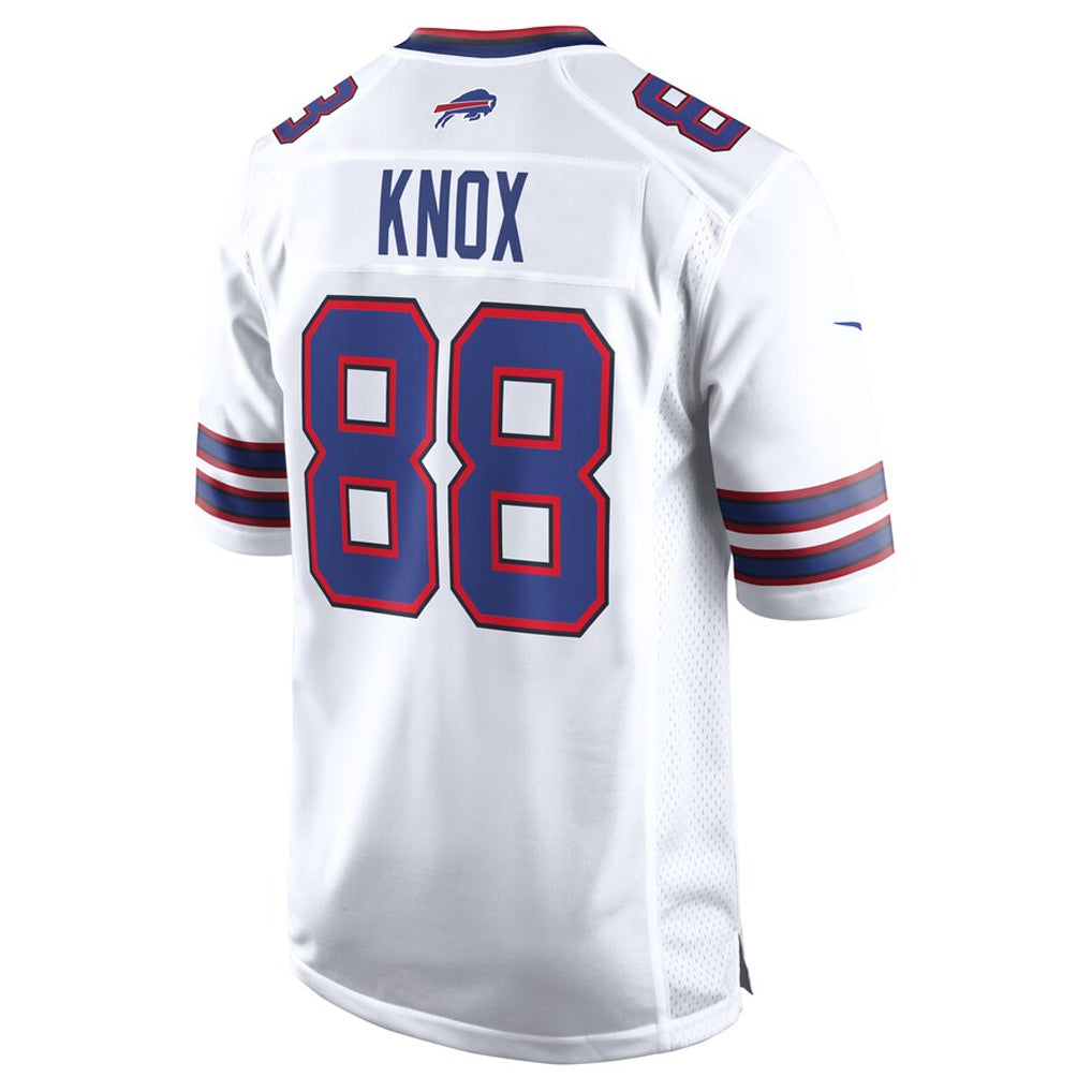 My Store B.Bills #88 Dawson Knox Player White Home Game Stitched Jerseys