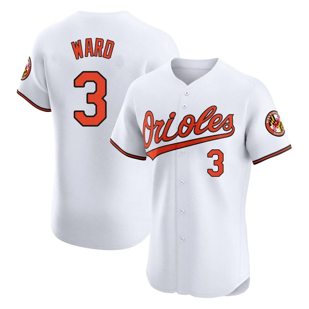 My Store B.Orioles #3 Taylor Ward Player White Limited Elite Home Game Stitched Jerseys