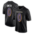 My Store B.Ravens #0 Roquan Smith Player Black Carbon Fashion Home Game Stitched Jerseys