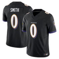 My Store B.Ravens #0 Roquan Smith Player Black Vapor F.U.S.E. Limited Stitched Jerseys