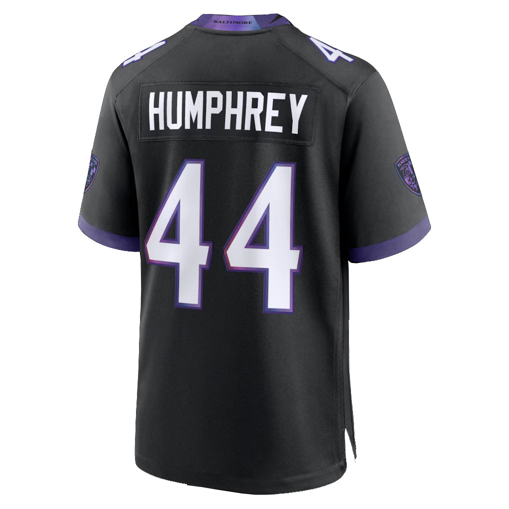 My Store B.Ravens #44 Marlon Humphrey Player Black Home Game Stitched Jerseys