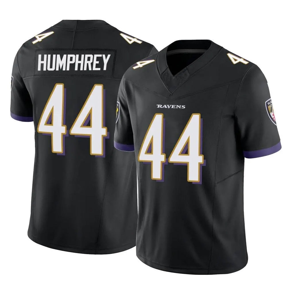 My Store B.Ravens #44 Marlon Humphrey Player Black Vapor F.U.S.E. Limited Home Game Stitched Jerseys