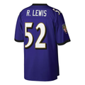 My Store B.Ravens #52 Ray Lewis Mitchell & Ness Purple Big & Tall 2000 Retired Player Replica Puhic Stitched Jerseys