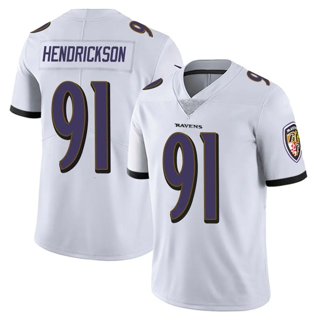 My Store B.Ravens #91 Trey Hendrickson Player White Vapor Untouchable Game Stitched Jerseys