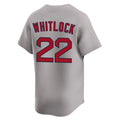My Store B.Red Sox #22 Garrett Whitlock Player Gray Road Limited Home Game Stitched Jerseys