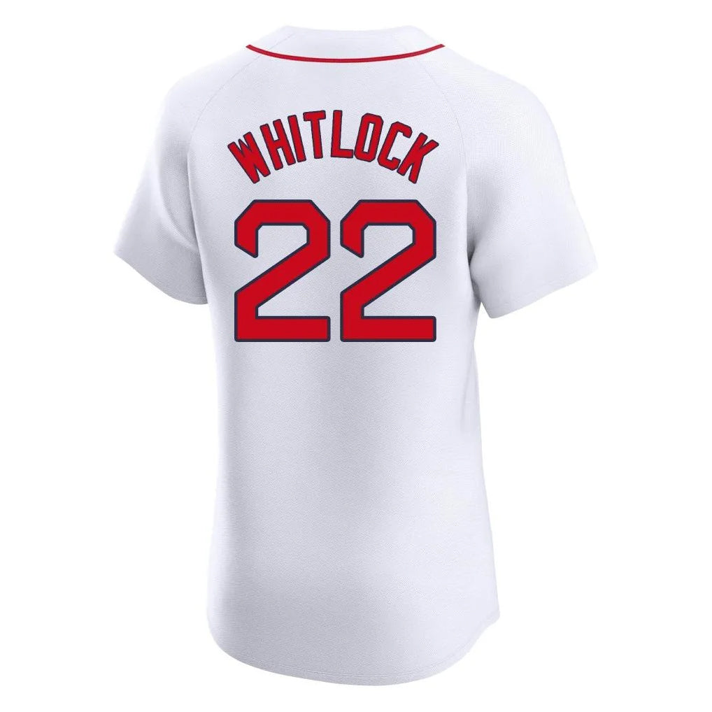 My Store B.Red Sox #22 Garrett Whitlock Player White Limited Elite Home Game Stitched Jerseys