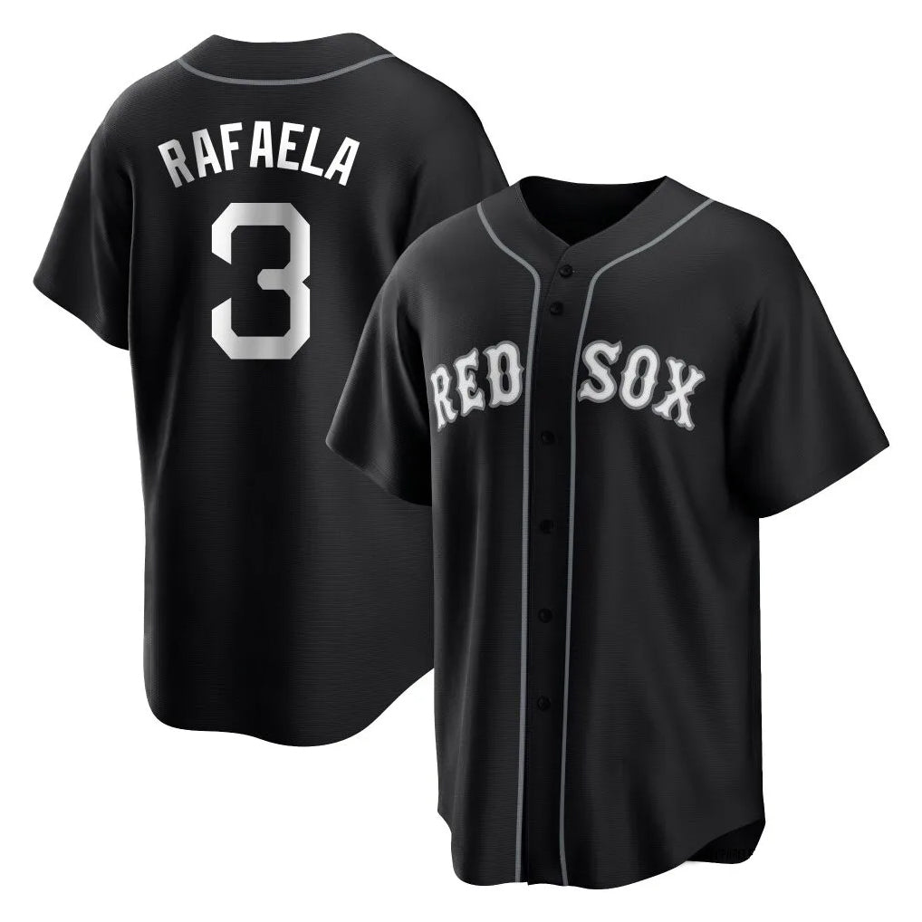 My Store B.Red Sox #3 Ceddanne Rafaela Player Black Home Game Stitched Jerseys