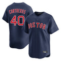 My Store B.Red Sox #40 Willson Contreras Player Navy Limited Home Game Stitched Jerseys