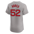 My Store B.Red Sox #52 Wilyer Abreu Player Gray Road Limited Elite Home Game Stitched Jerseys