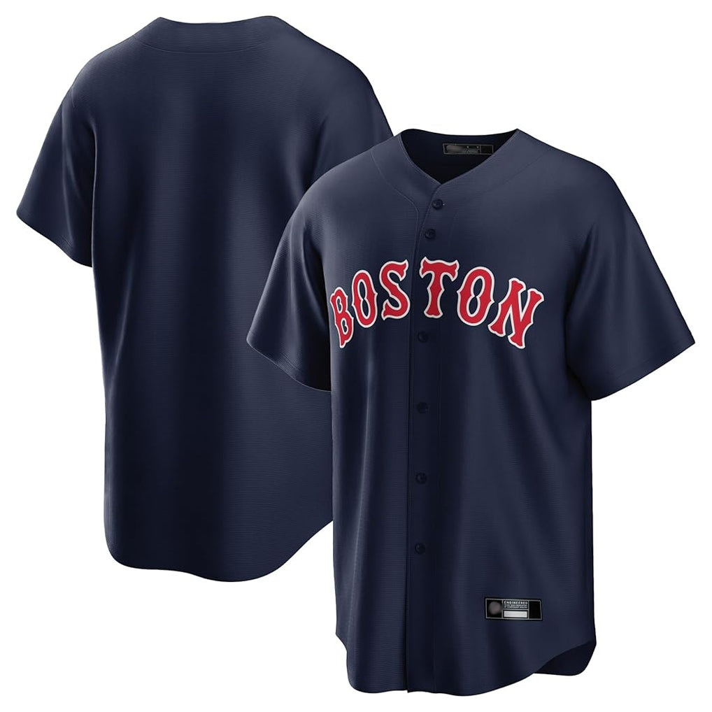 My Store B.Red Sox ## Red Sox Blank Player Navy Home Game Stitched Jerseys