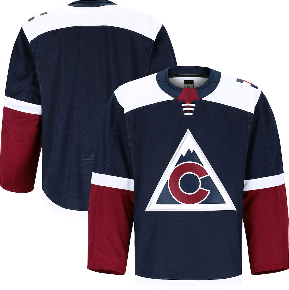 My Store C.Avalanche Navy Alternate Authentic Pro Jerseys