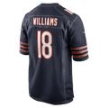 My Store C.Bears #18 Caleb Williams Navy Player Game Stitched Jerseys