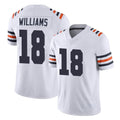 My Store C.Bears #18 Caleb Williams Player White Classic Vapor Limited Home Game Stitched Jerseys