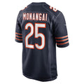My Store C.Bears #25 Kyle Monangai Navy Team Game Stitched Jerseys