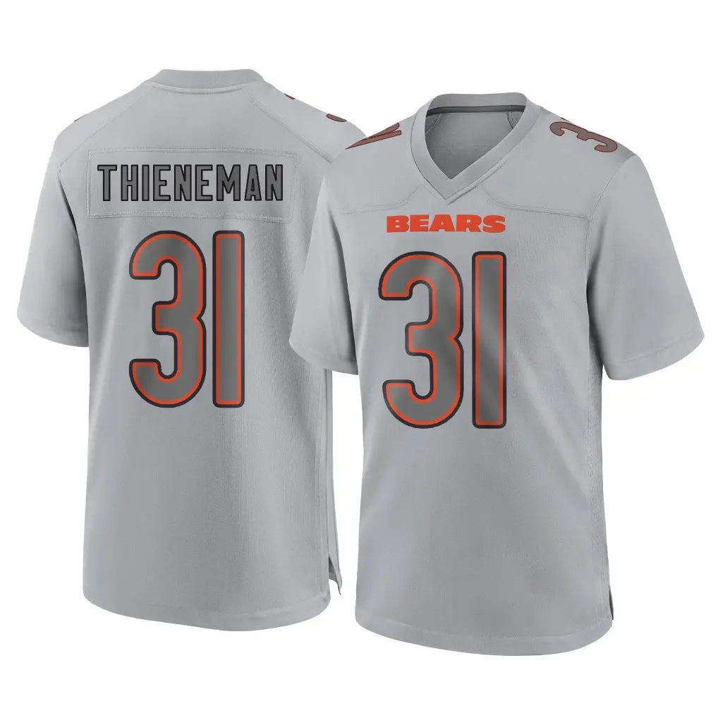 My Store C.Bears #31 Dillon Thieneman Player Gray Atmosphere Fashion Game Stitched Jerseys