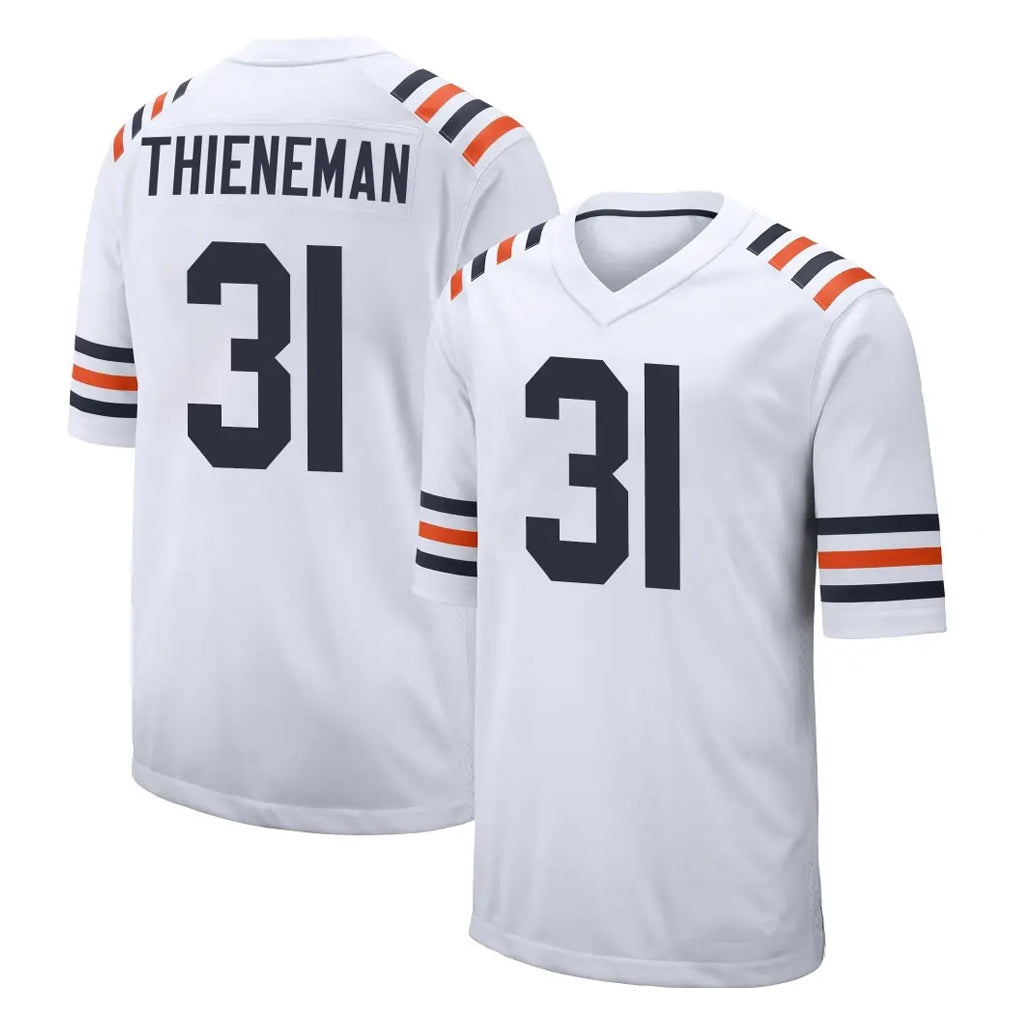 My Store C.Bears #31 Dillon Thieneman Player White Classic Home Game Stitched Jerseys