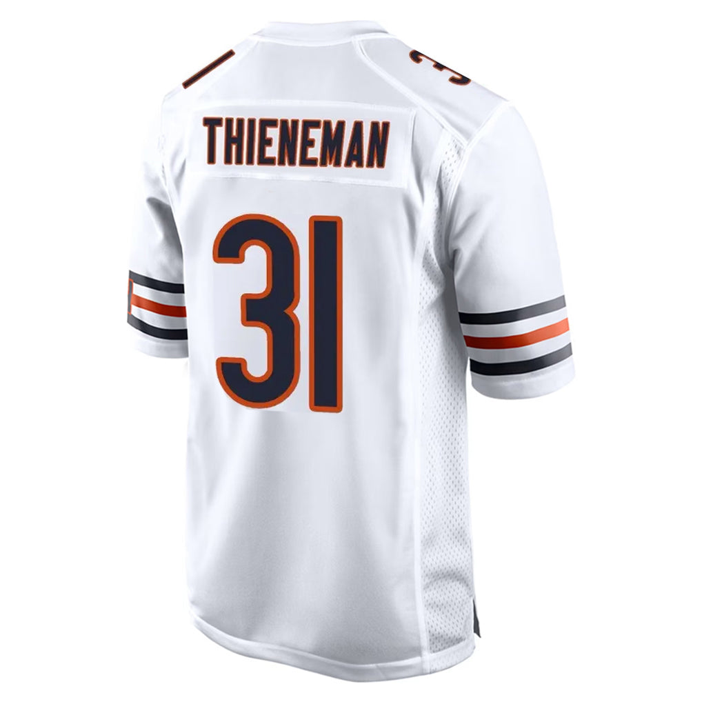 My Store C.Bears #31 Dillon Thieneman Player White Home Game Stitched Jerseys