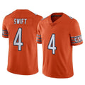 My Store C.Bears #4 D'Andre Swift Player Orange Alternate Vapor Limited Home Game Stitched Jerseys