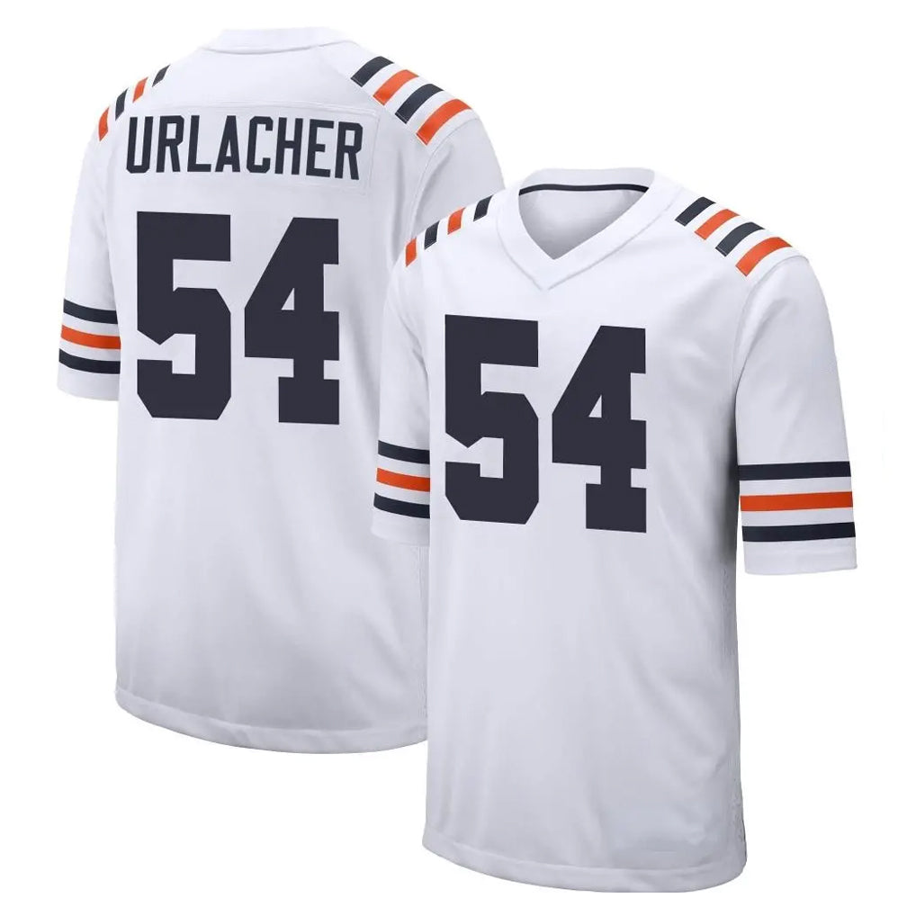 My Store C.Bears #54 Brian Urlacher Player White Classic Home Game Stitched Jerseys